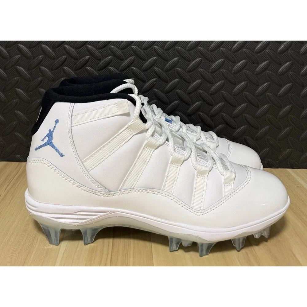 Nike Air Jordan 11 Retro TD Columbia White Legend Blue HM7324-104 Mens Size 9.5